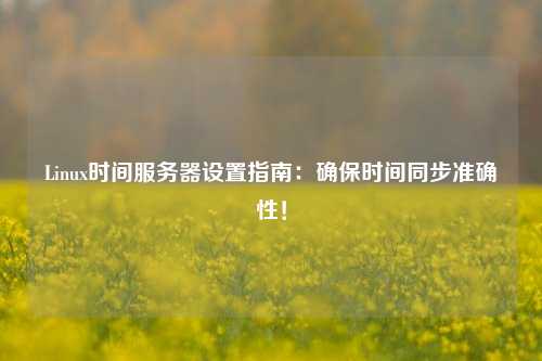 Linux時間服務(wù)器設(shè)置指南：確保時間同步準確性！