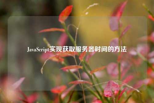 JavaScript實現(xiàn)獲取服務(wù)器時間的方法