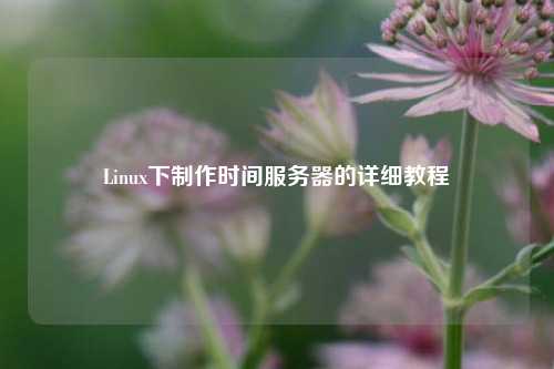 Linux下制作時(shí)間服務(wù)器的詳細教程