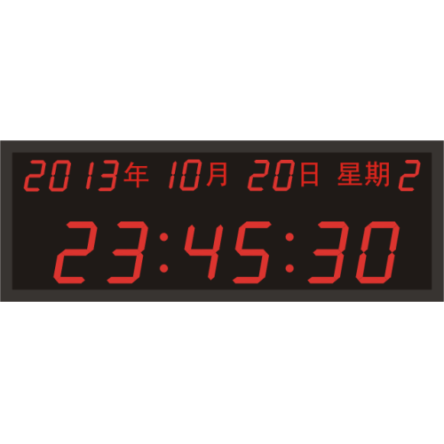 S100-DYH-N13網(wǎng)絡(luò )數碼子鐘（雙面）